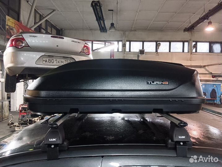 Автобокс на крышу chevrolet