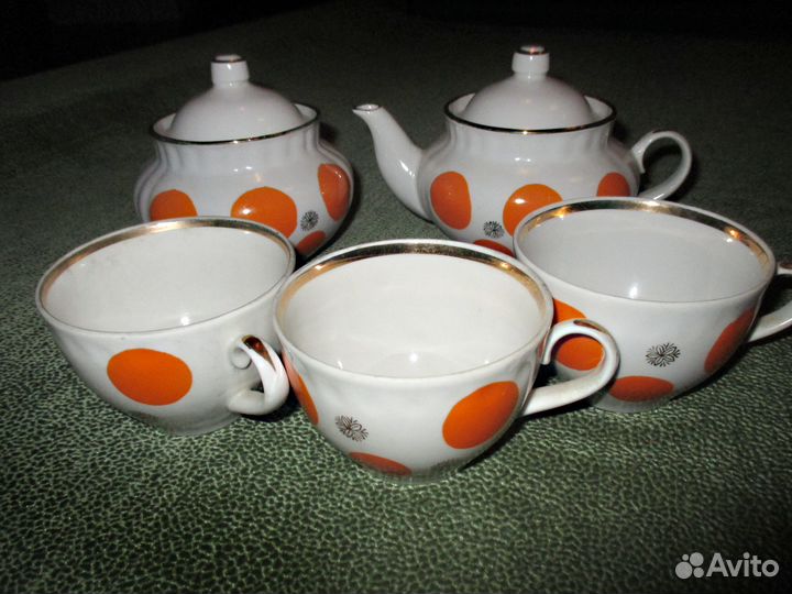 Советский фарфор -посуда винтаж СССР №8