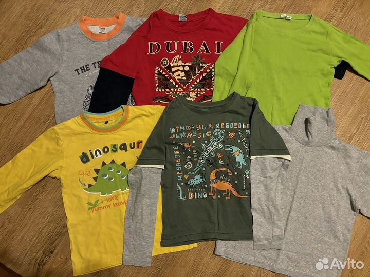 Футболки, водолазки, лонги р. 116