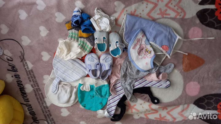 Вещи на мальчика от 0 до 3 + месяцев
