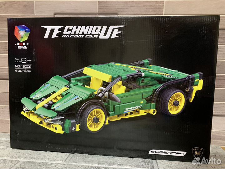 Конструктор гоночная машина спорткар