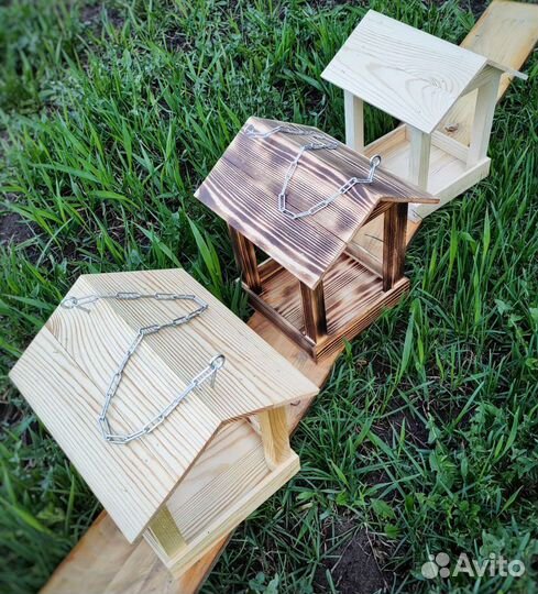 Кормушка для птиц из дерева