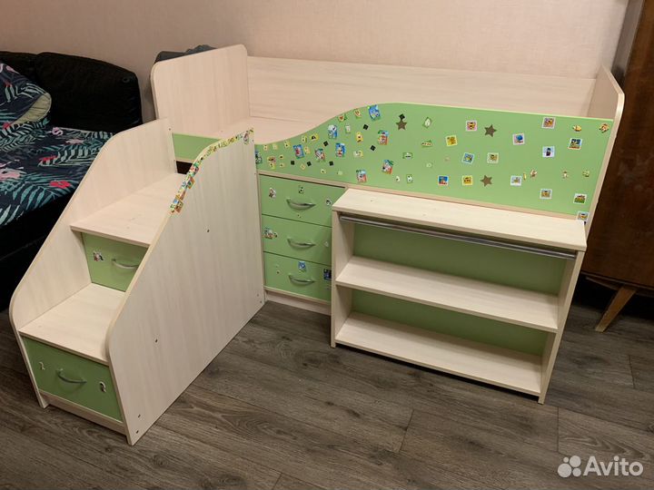 Детская кровать чердак