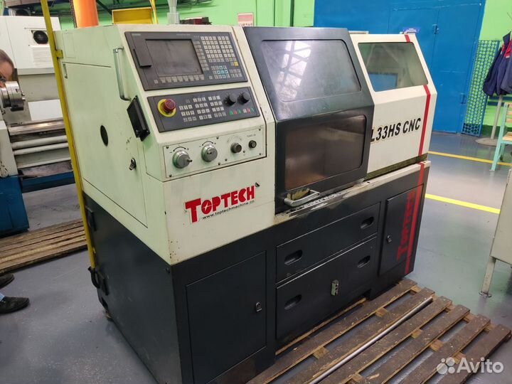 Токарный станок с чпу Toptech L33HS CNC