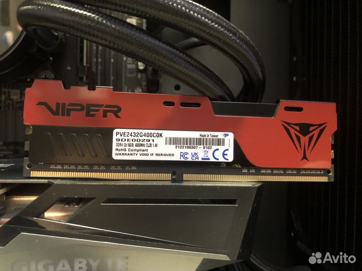 Игровой компьютер 11600kf,rtx3050,32gb озу