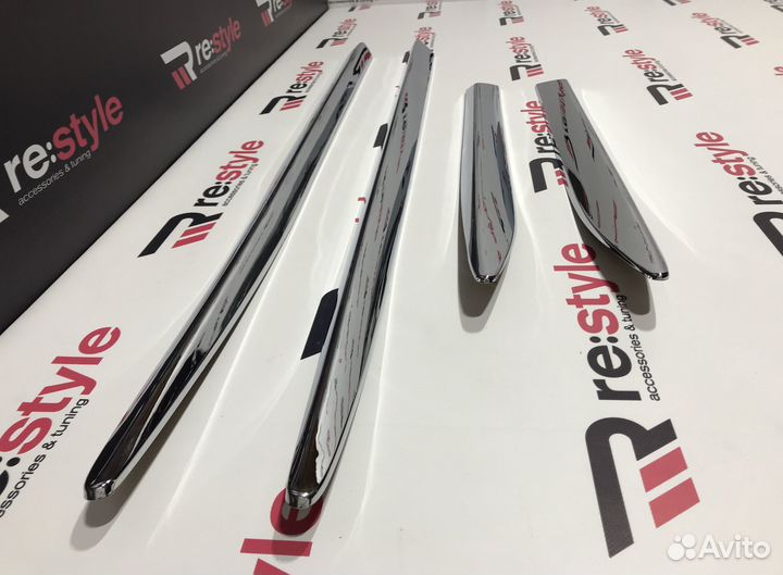 Молдинги дверей Lexus LX570 c 2016 U663