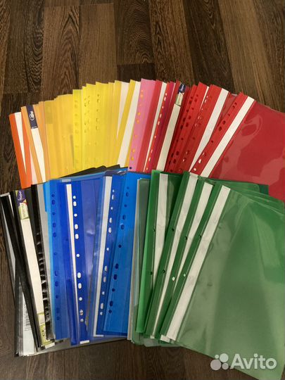 Канцелярия папки скоросшиватели файлы