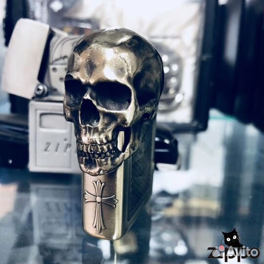 Зажигалка zippo Se7en Череп