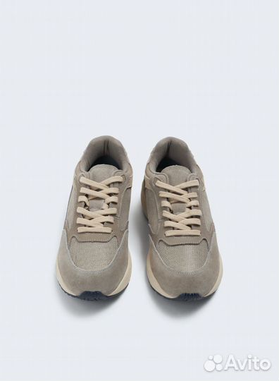 Замшевые кроссовки lime, новые, 44р