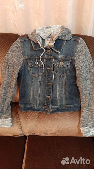 Джинсовка для девочки 128-140