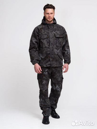 Летний костюм Горка-8 inruska skif, черный питон