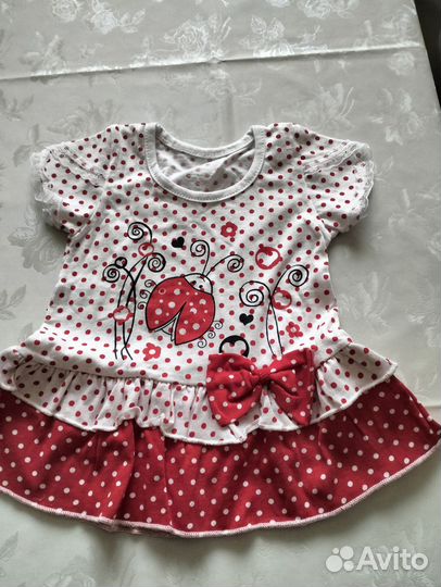 Платье для девочки новое 98 см