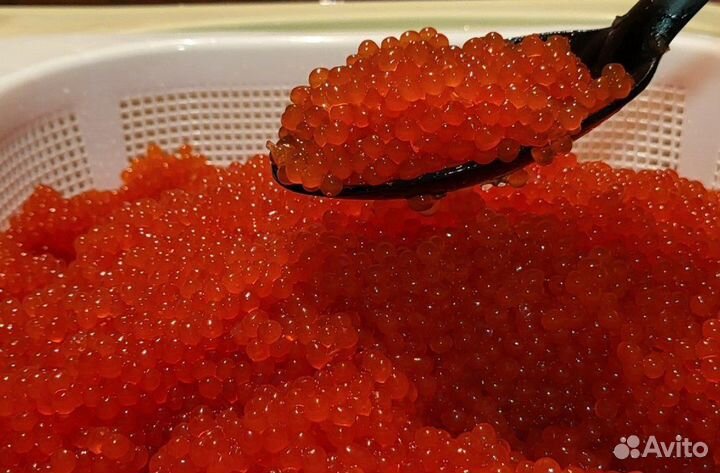 Восстановленная икра рыб лососевых пород