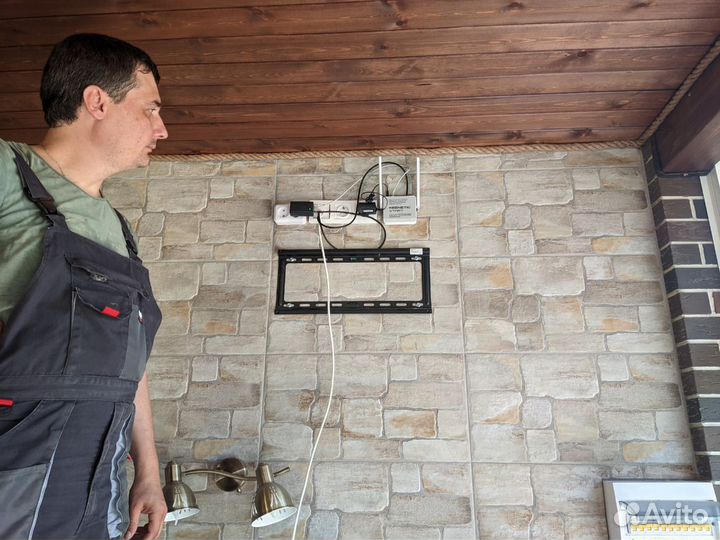 Видеонаблюдение с установкой