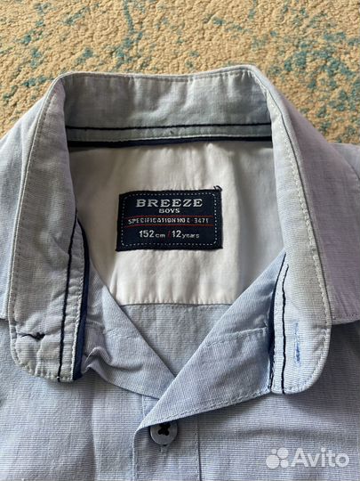 Рубашка школьная для мальчика 152р