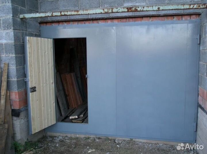 Ворота гаражные / Металлические ворота для гаража