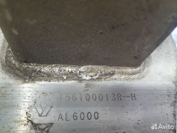 Усилитель заднего бампера рено меган 3