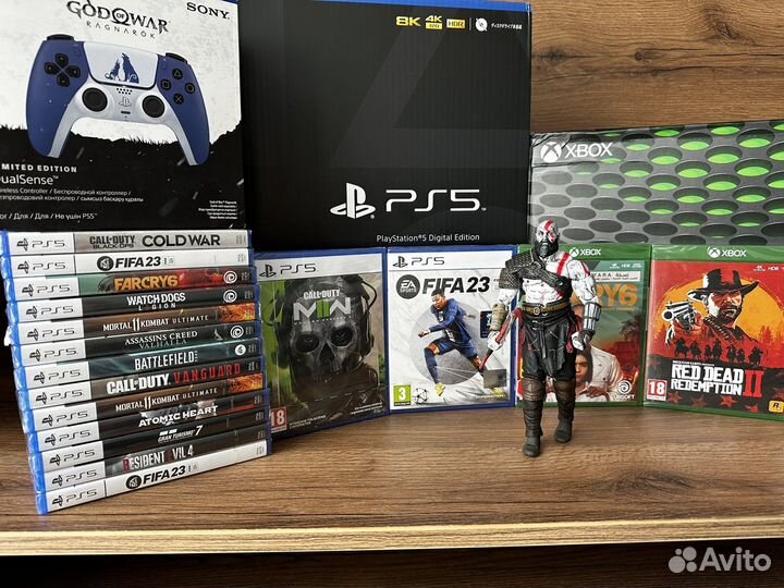 Диски на Sony PS5 новые