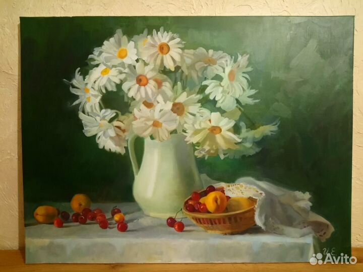 Картина маслом на холсте пейзаж искусство