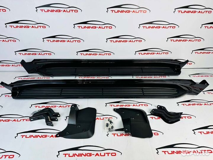 Подножки Lexus LX570 Toyota Land Cruiser 200 Q1303