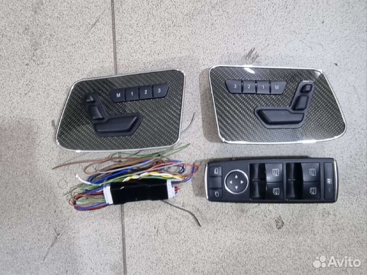 Блок переходник для кнопок сиденья W463