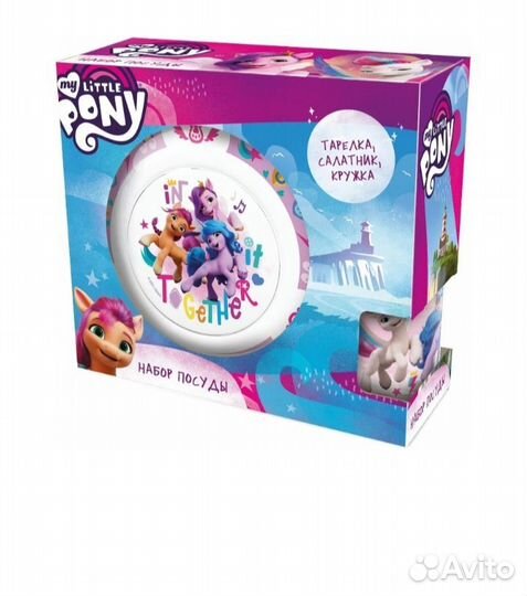 Новый набор посуды Пони
