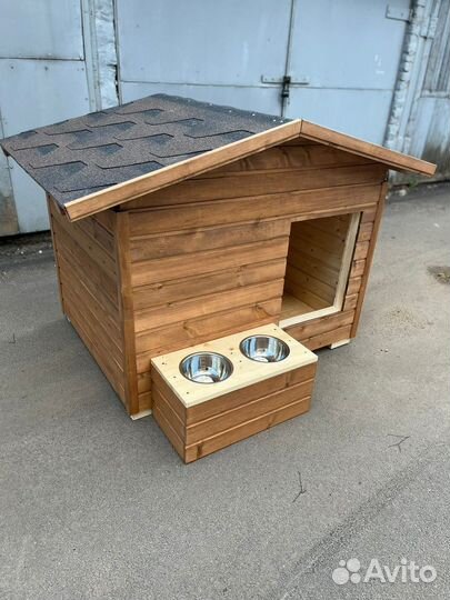Будка для собаки утепленная