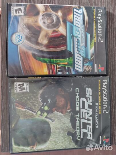 Диски для ps2 бу