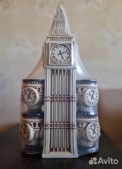 Штоф (сувенирный). Графин+стаканы(рюмки)