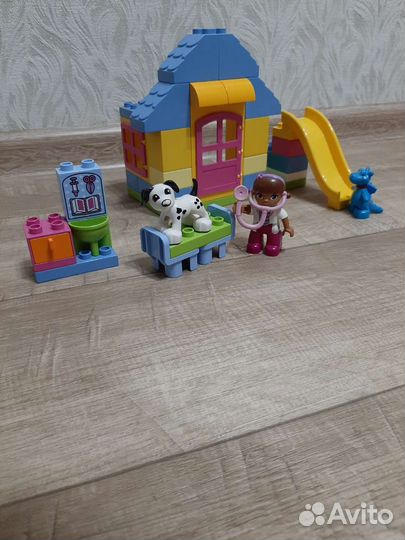 Lego duplo доктор плюшева