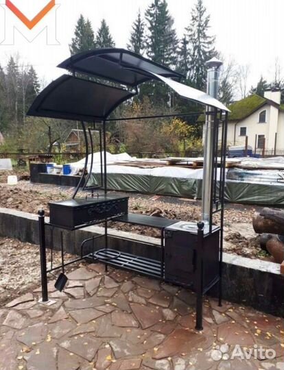 Мангал С крышей