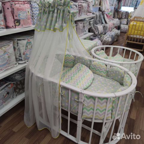 Набор для новорожденных для овальной кровати