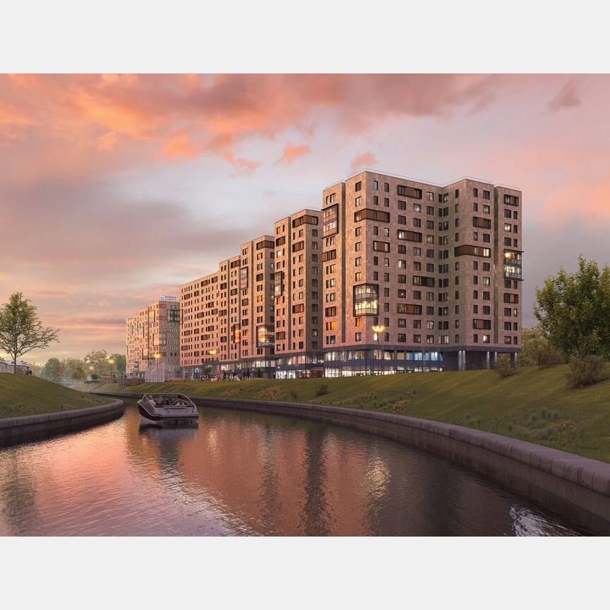 2-к. апартаменты, 64,6 м², 5/13 эт.