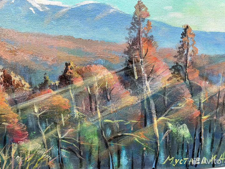 Горный пейзаж (роза хутор горы)