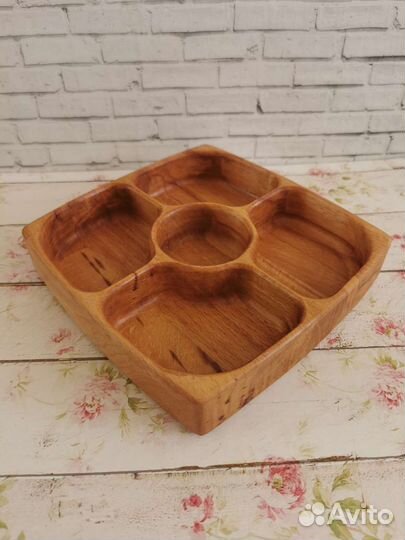 Менажница деревянная