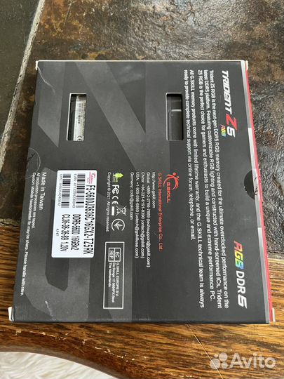 Оперативная память G. Skill TridentZ Z5 RGB 32 GB