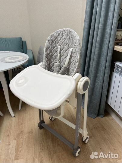 Стул для кормления складной happy baby berny