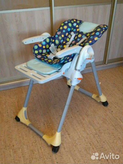 Стульчик для кормления chicco polly