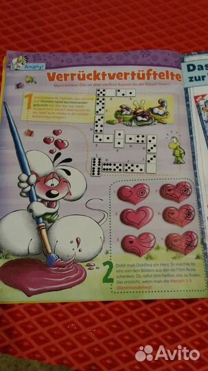 Журнал-комикс Käseblatt на нем. языке