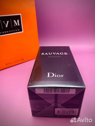 Dior sauvage parfume 100мл Эмираты