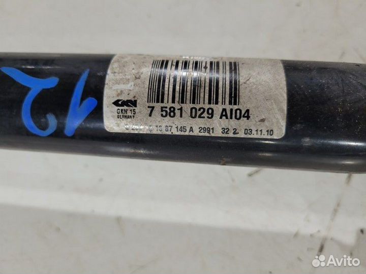 Полуось задняя левый Bmw 5 Серия F10/F11 N52B25