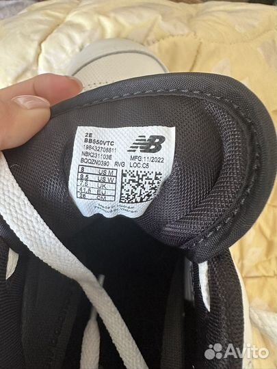 Кроссовки новые мужские new balance 550