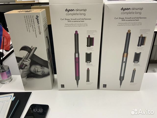 Стайлер dyson airwrap complete long