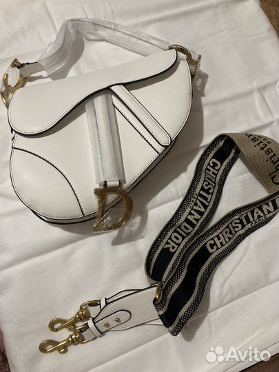 Сумка женская новая christian dior седло кожа