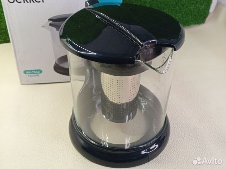 Чайник заварочный Bekker BK-7632 с фильтром 1,8 л