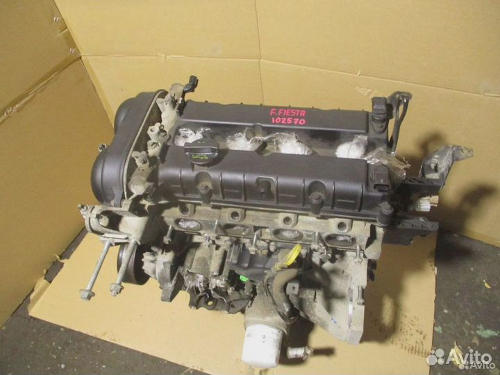Двигатель Ford Fiesta CB1 hxja hxjb 2009 1,6