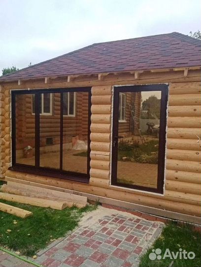 Пластиковые окна с утеплением brusbox