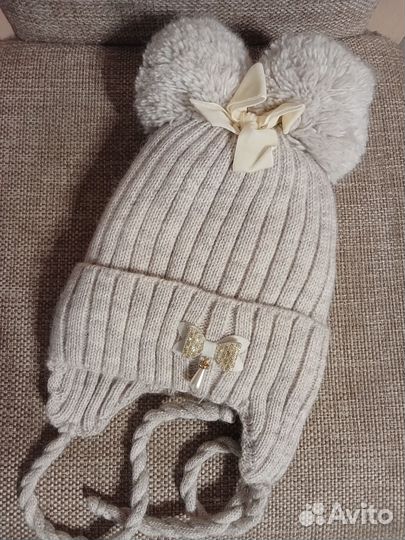 Шапка для девочки новая