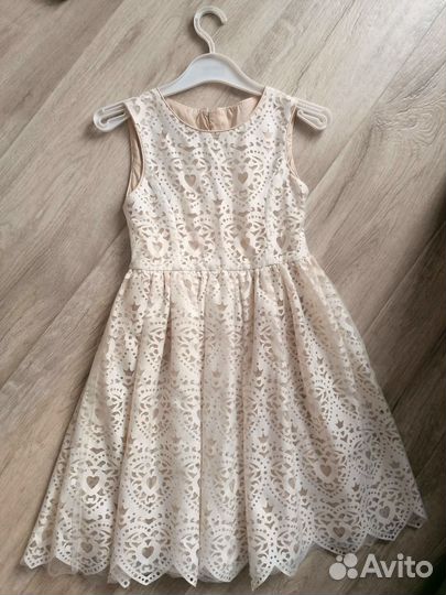 Детское нарядное платье 122