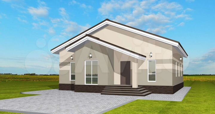 Дом 160 м² на участке 7,5 сот.